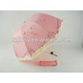 Розовый аппликацей пузырь зонтик